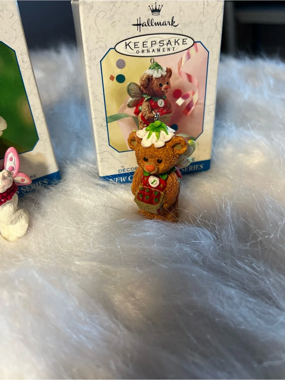 Hallmark Fairy Berry Collection-Strawberry, Raspberry, and Blueberry.